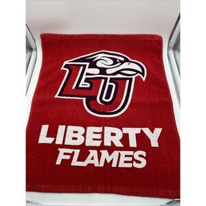 Liberty Flames Red Rally Towel 14x16.5 Inches University Pro Towels Cotton